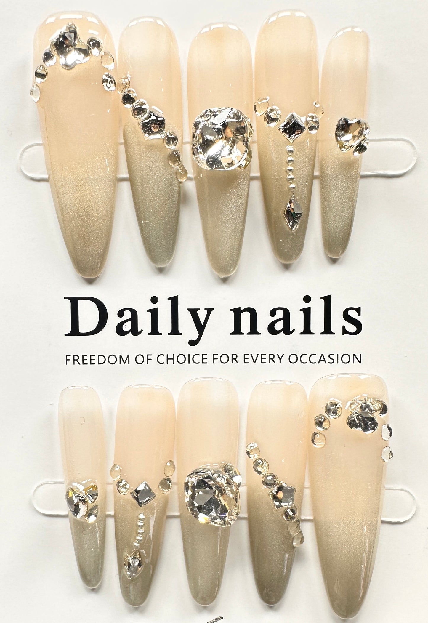 Handcrafted press on nails
