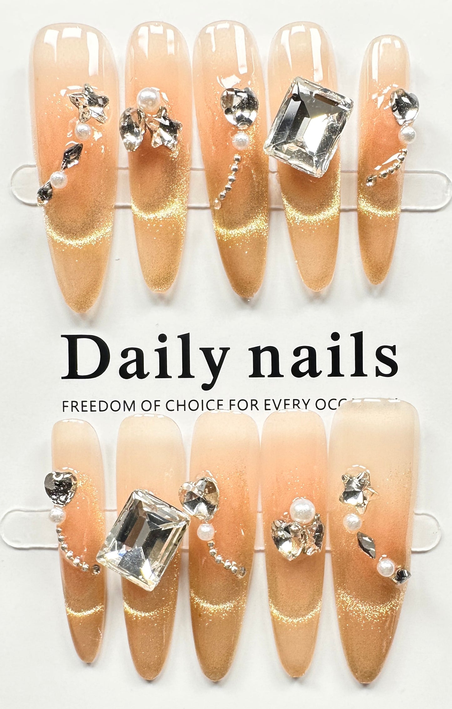 Handcrafted press on nails