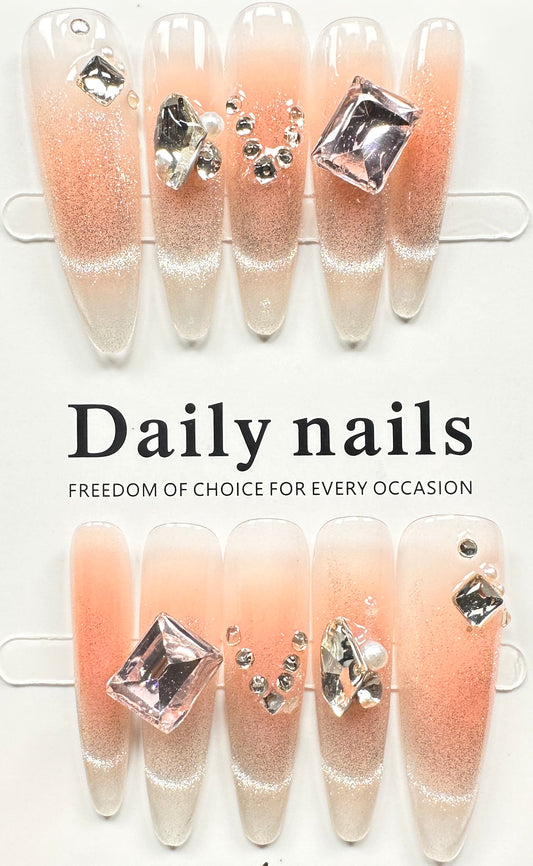 Handcrafted press on nails