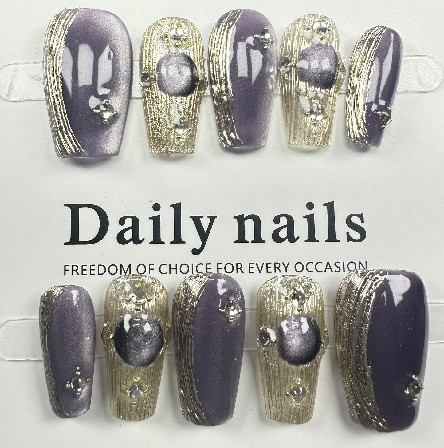 Handcrafted press on nails 351267
