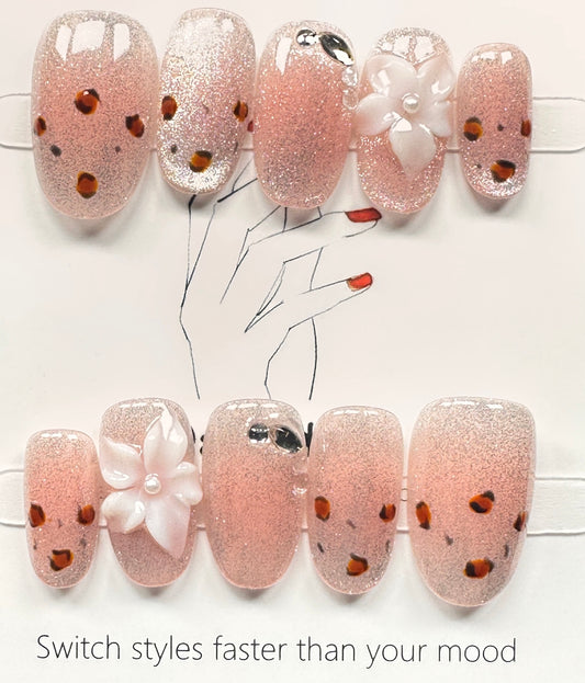 Handcrafted press on nails