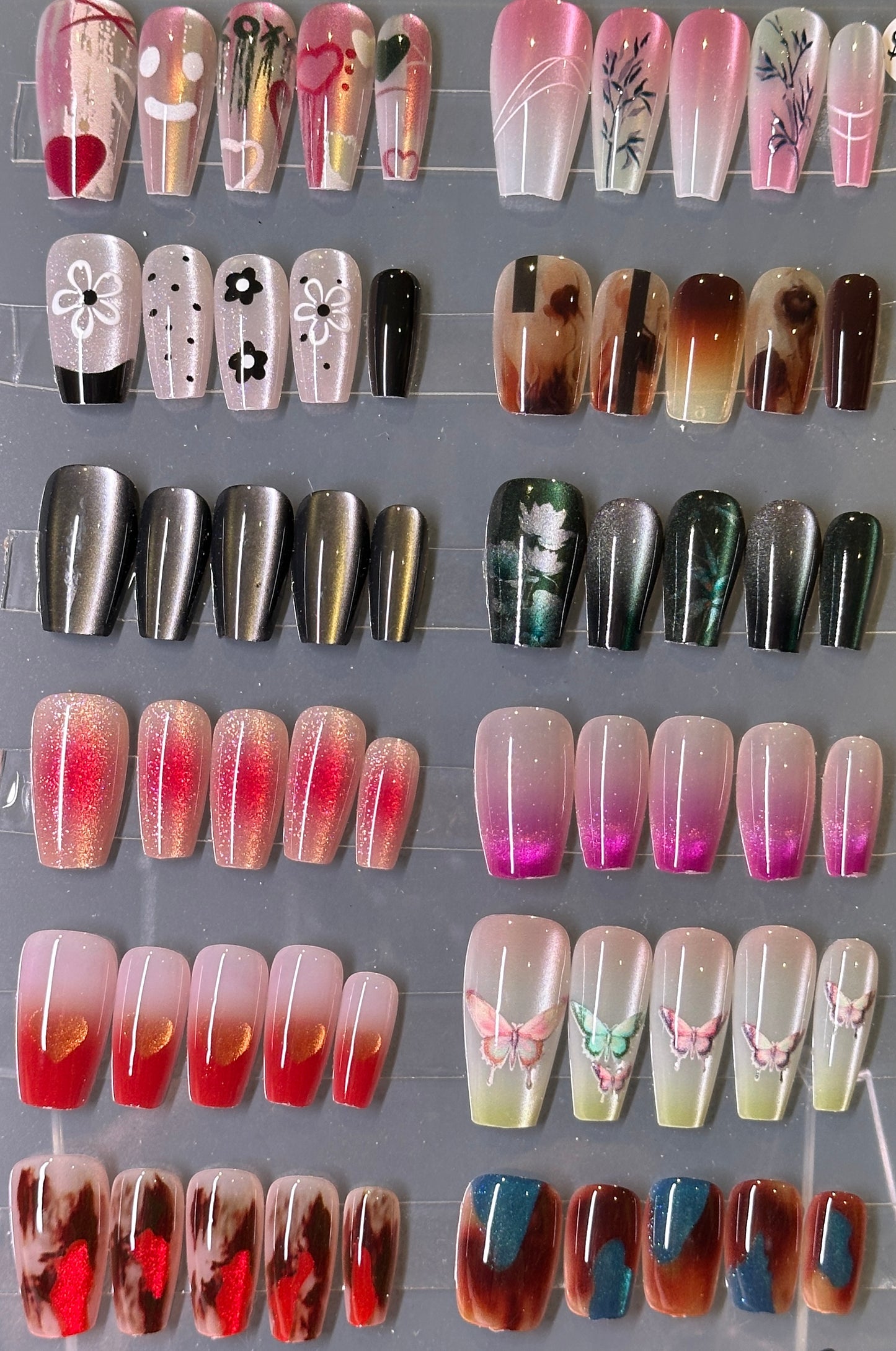10-Pack Mystery Essential Press-On Nails Bundle - Surprise Styles!