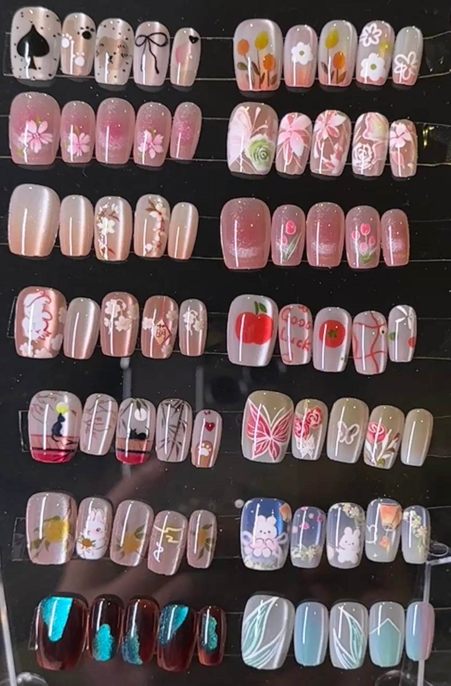 10-Pack Mystery Essential Press-On Nails Bundle - Surprise Styles!