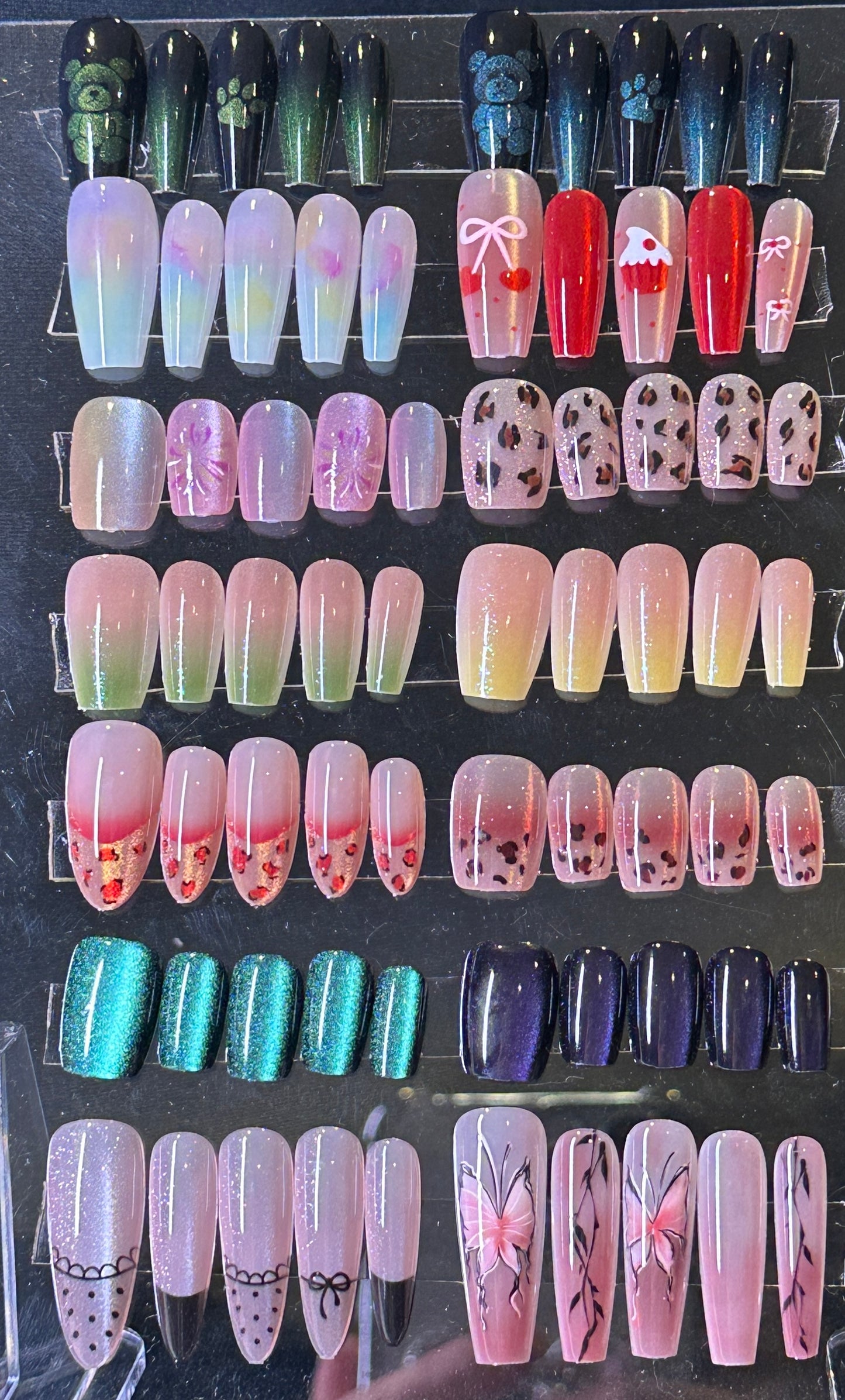 10-Pack Mystery Essential Press-On Nails Bundle - Surprise Styles!