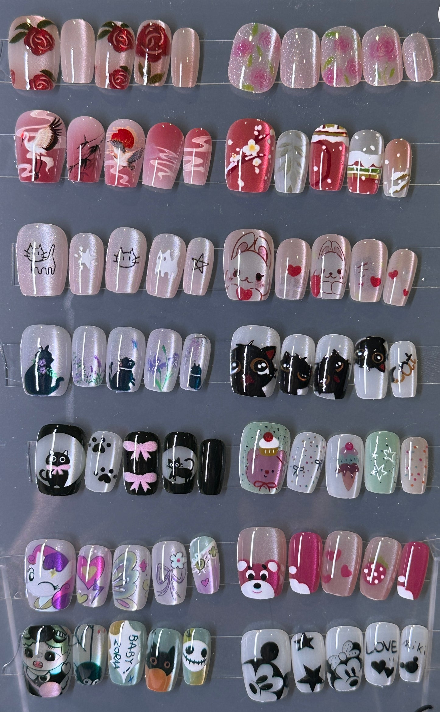 10-Pack Mystery Essential Press-On Nails Bundle - Surprise Styles!