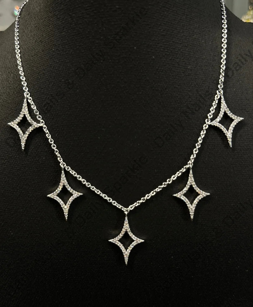 necklace- five stars