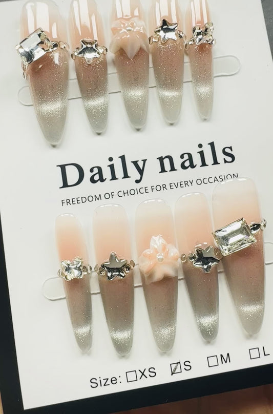 Handcrafted press on nails