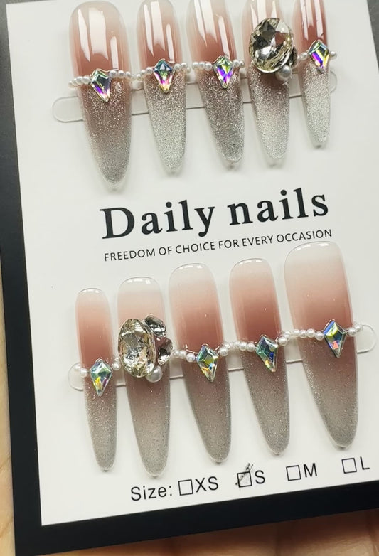 Handcrafted press on nails