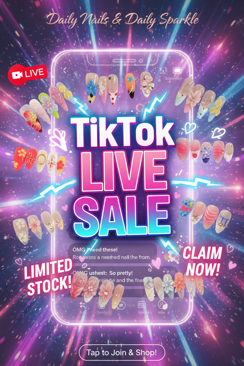 TikTok Live Sale海报